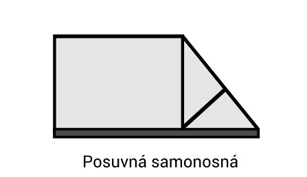 brana posuvna samonosna